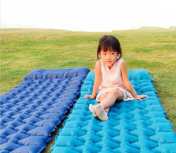 Camping Sleeping Pad Inflatable Air Mattresses Outdoor Mat Furniture Bed Ultralight Cushion Pillow Hiking Trekking - Image 7