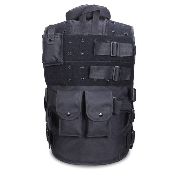 Tactical Vest Black Mens Military Hunting Vest - Image 8