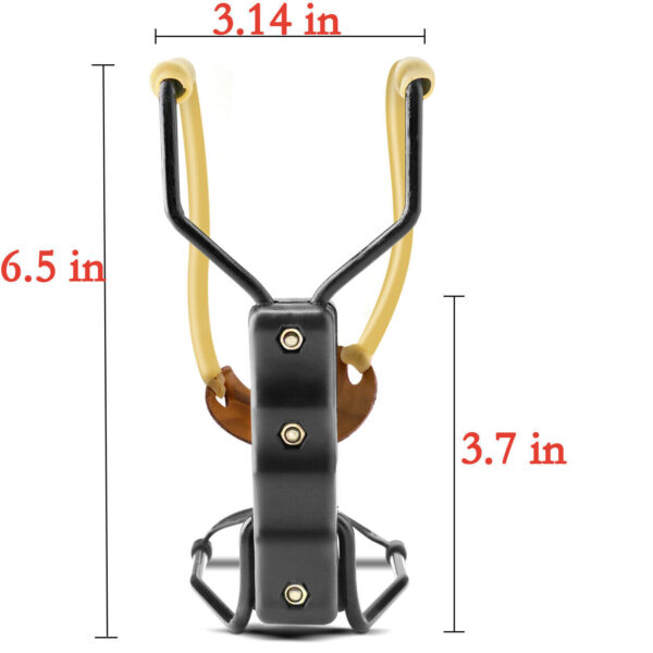 Compact Folding Slingshot  Catapult For Hunting Outdoor Sport Games - Image 3